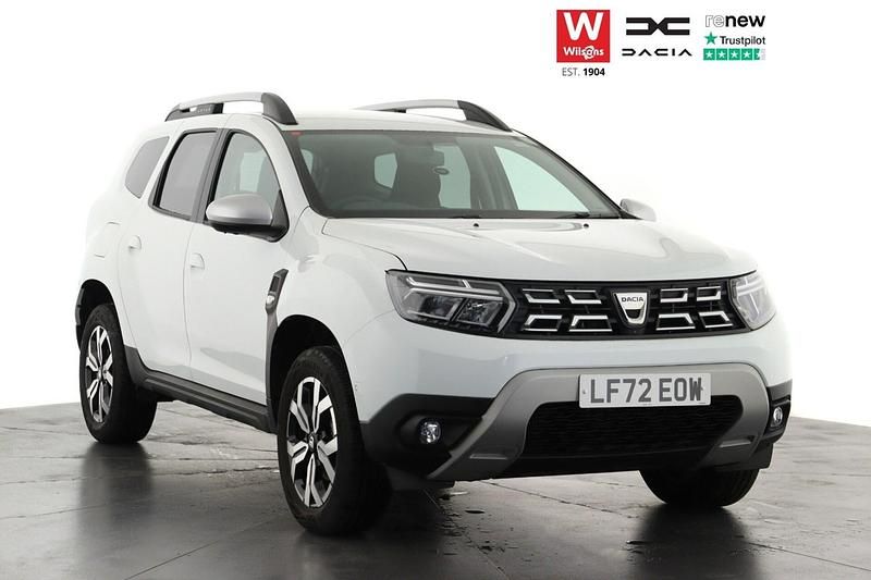 White Used 2022 Dacia Duster Prestige SUV | £14,599 (A bit pricey) - Image 1/3