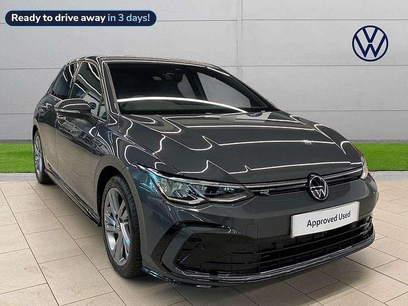 Grey Used 2024 VW Golf VIII R-line Hatchback | £24,772 (Fair price) - Image 1/4