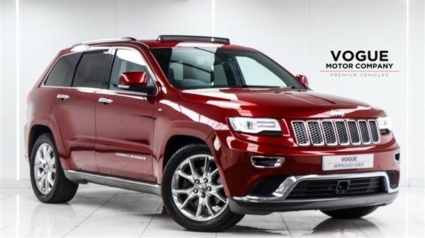Red Used 2015 Jeep Grand Cherokee Summit SUV | £16,990 (Fair price) - Image 1/1