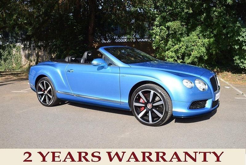 Blue Used 2014 Bentley Continental GT Convertible Cabriolet | £48,950 (Expensive) - Image 1/4