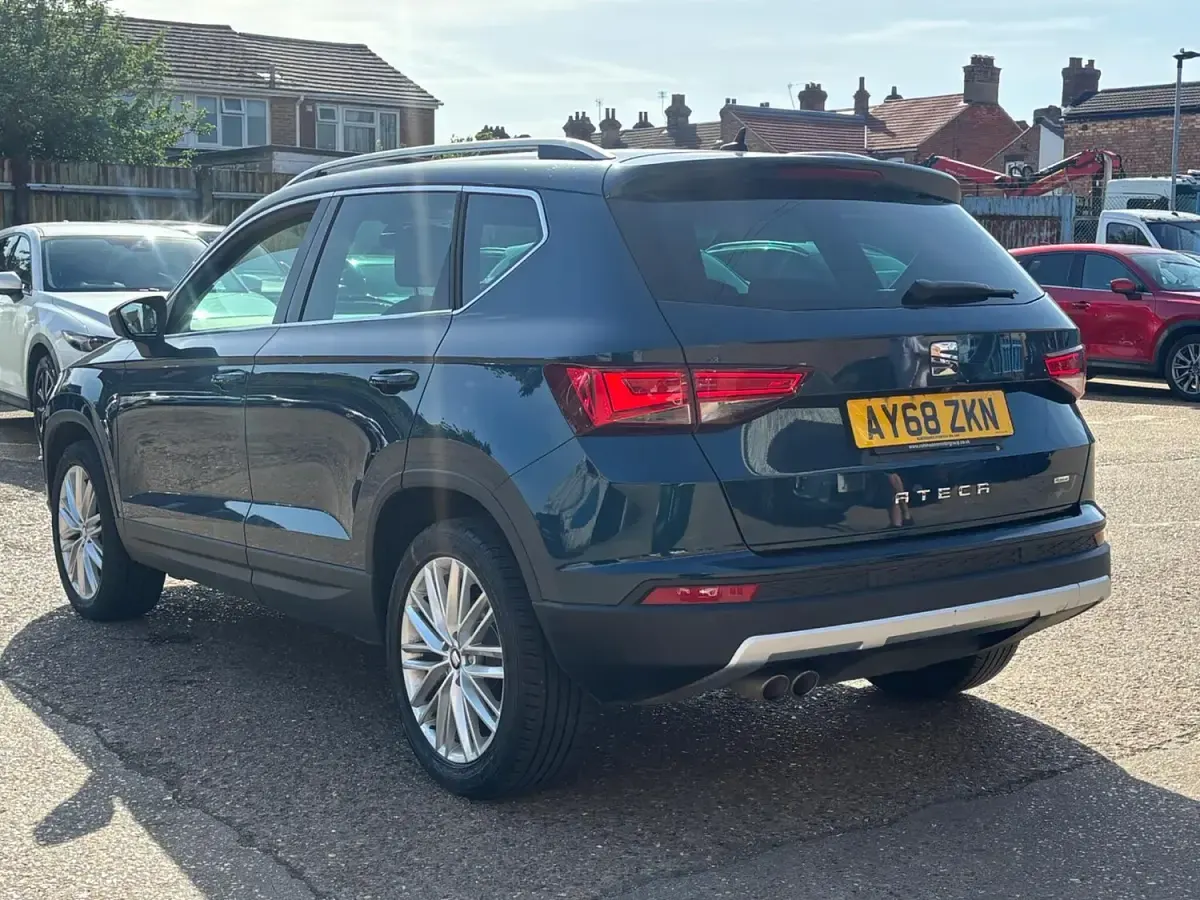 Used Seat Ateca 4Drive 150 HP (110 kW) 2018 Blue SUV