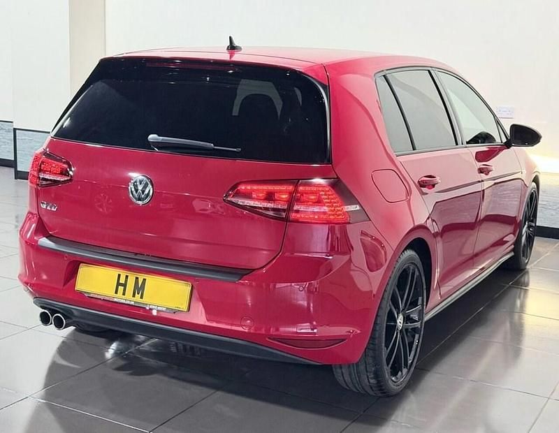 Used VW Golf VII GTD 2015 Red Hatchback