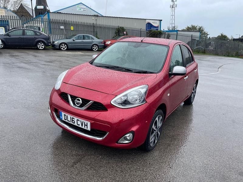 Used Nissan Micra N-TEC 2016 Red Hatchback