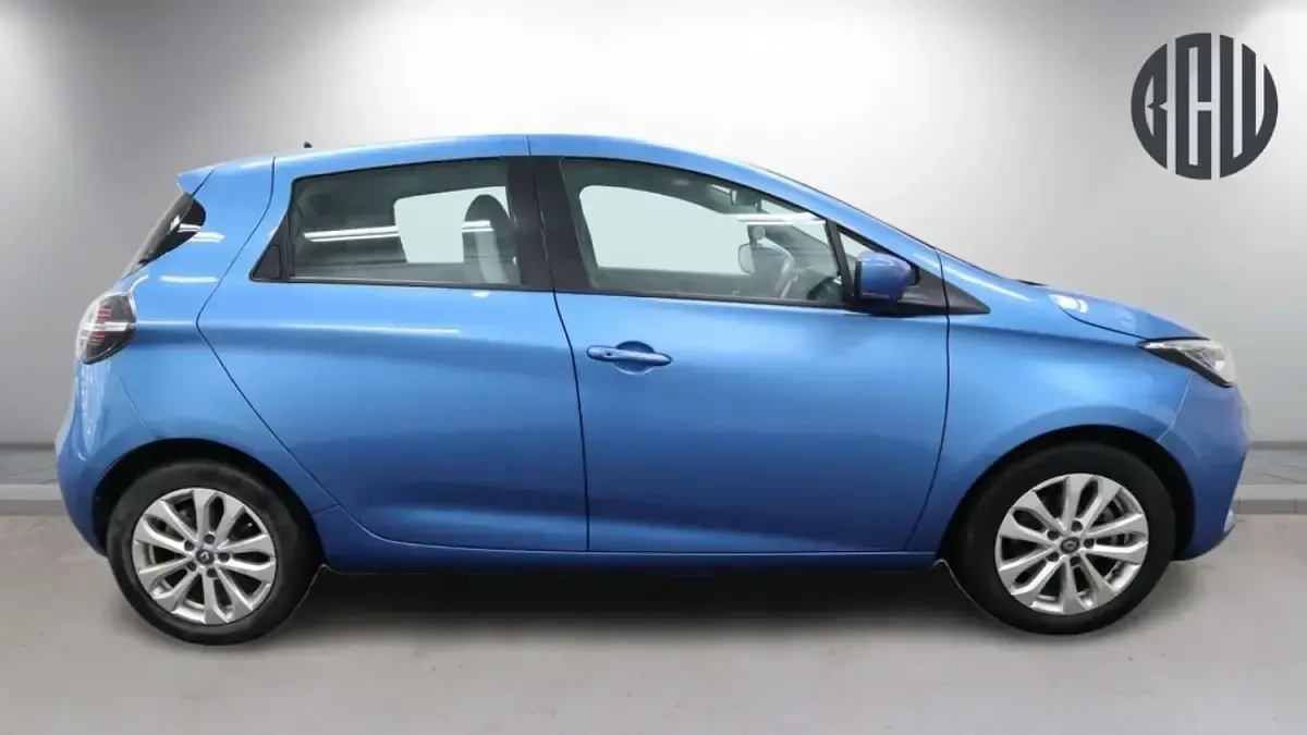 Używany Renault Zoe Iconic 100 kW (136 KM) 2020 Niebieski Hatchback