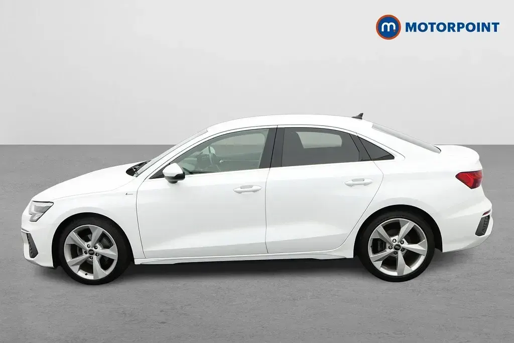 Used Audi A3 S-Line 2022 White Sedan