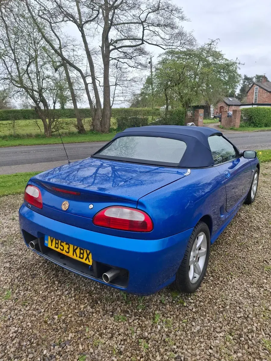 Usado MG F 2003 Azul Descapotable
