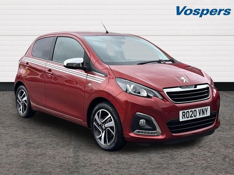 Used Peugeot 108 Collection 71 HP (52 kW) 2020 Red Hatchback