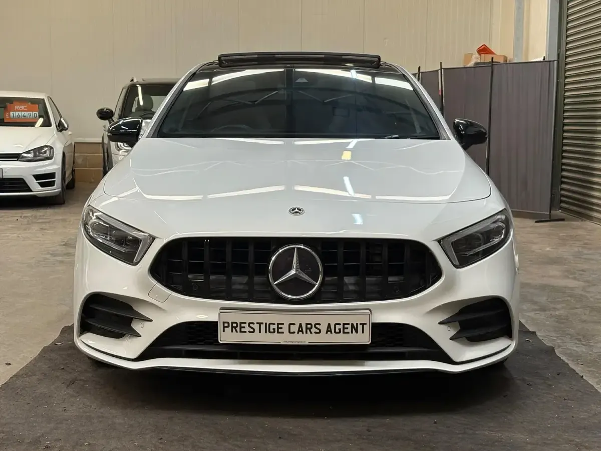 Used Mercedes A200 AMG Line Premium Plus 2021 White Hatchback