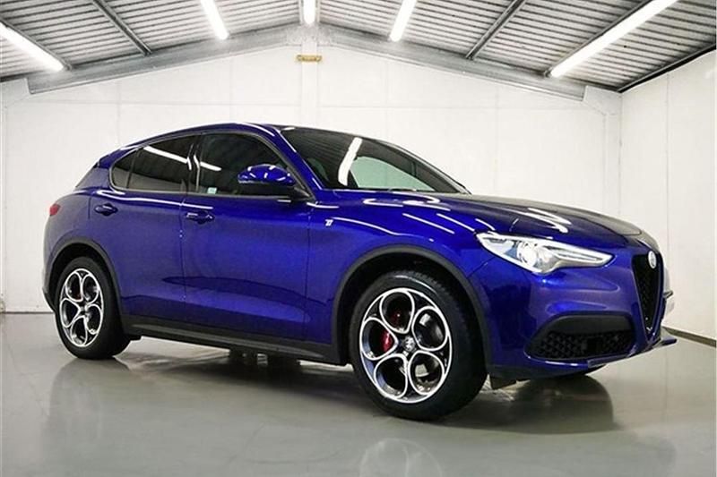 Blue Used 2022 Alfa Romeo Stelvio Sprint SUV | £21,795 - Image 1/4