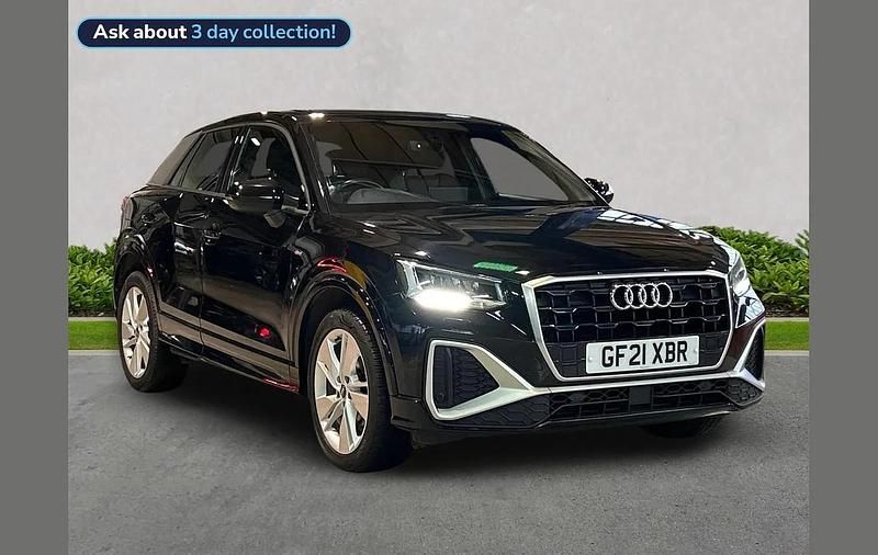Used Audi Q2 S-Line 190 HP (139 kW) 2021 Black SUV