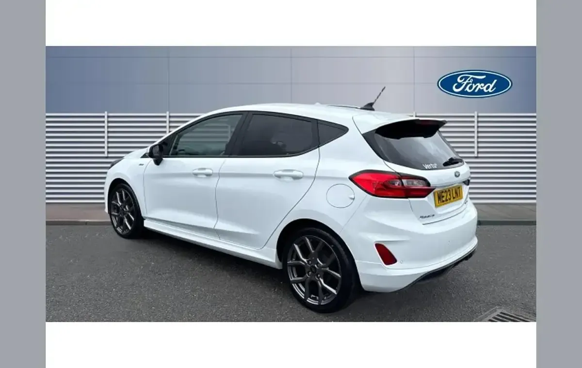Used Ford Fiesta ST-Line 123 HP (90 kW) 2023 White Hatchback