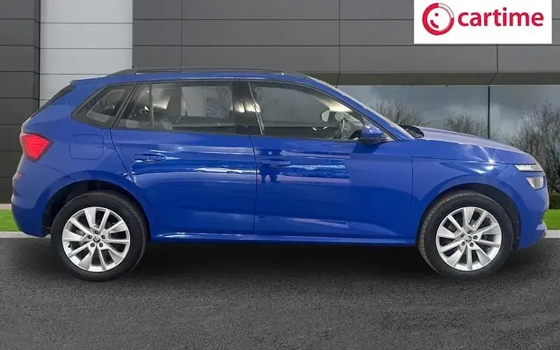 Used Skoda Kamiq SE 110 HP (80 kW) 2022 Blue SUV