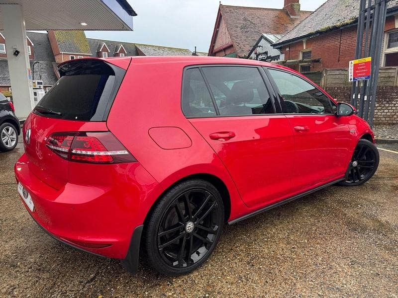 Used VW Golf VII GTD 2014 Red Hatchback