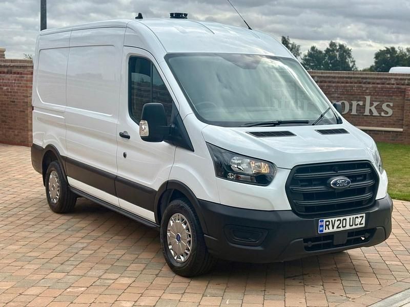 Usado Ford Transit 170 CV (125 kW) 2020 Blanco Van