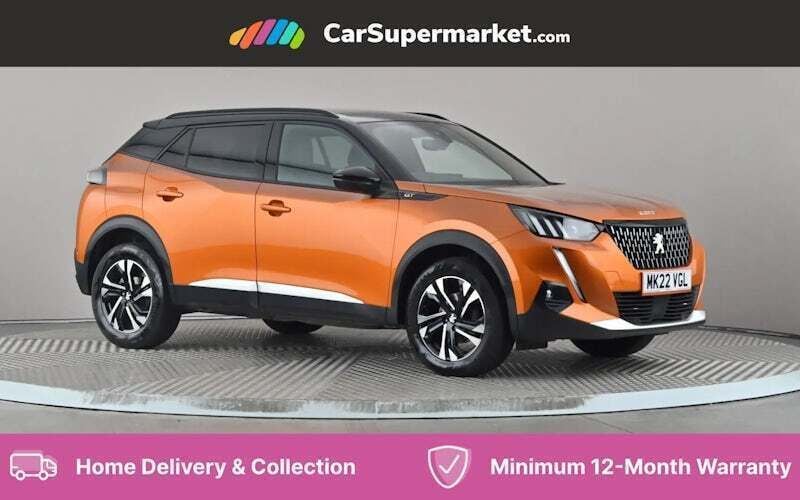 Orange Used 2022 Peugeot 2008 GT SUV | £14,076 (Fair price) - Image 1/4