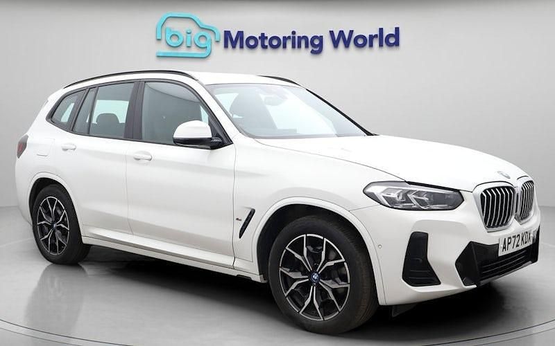 Used BMW X3 M Sport 292 HP (214 kW) 2023 White SUV
