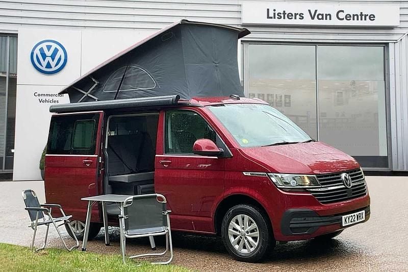 Red Used 2022 VW California Coast Van | £51,999 (Super price) - Image 1/4