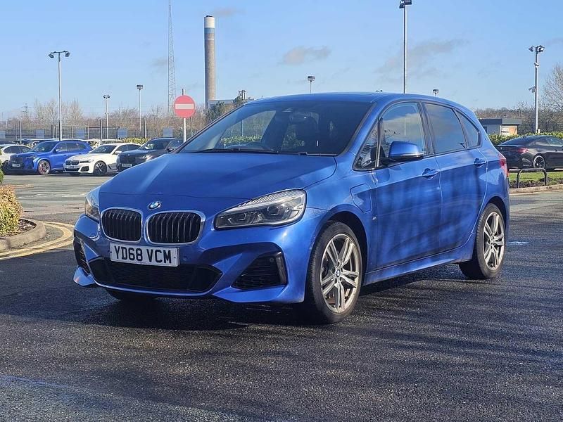 Used BMW 225 Active Tourer M Sport 221 HP (162 kW) 2018 Blue MPV