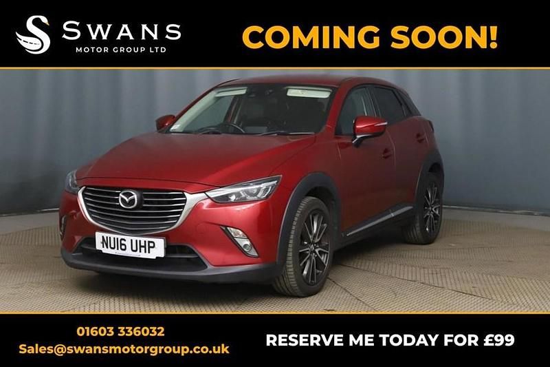 Used Mazda CX-3 Inclusive 105 HP (77 kW) 2016 Red SUV