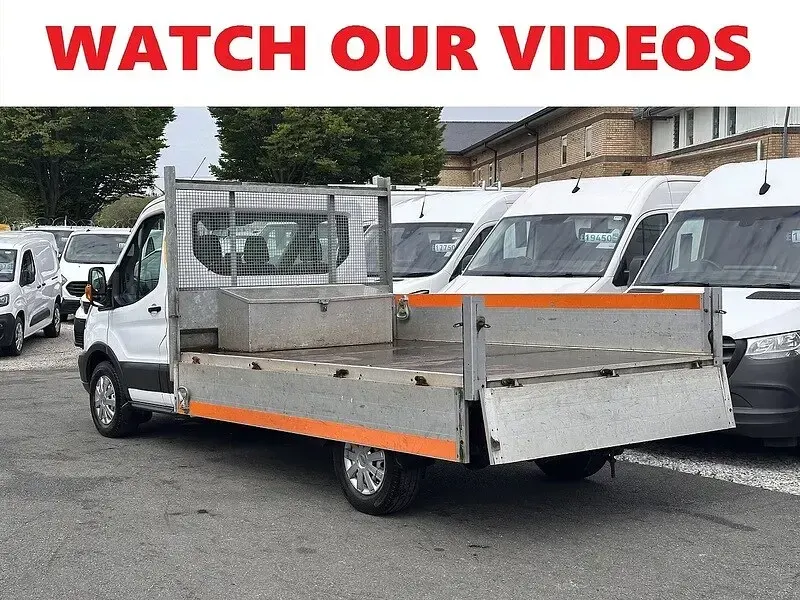 Used Ford Transit 130 HP (95 kW) 2017 White Van