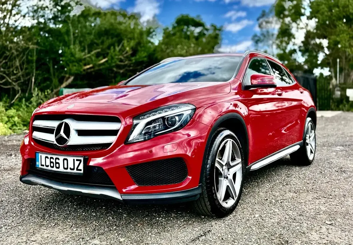 Used Mercedes GLA220 AMG line 2016 Red SUV