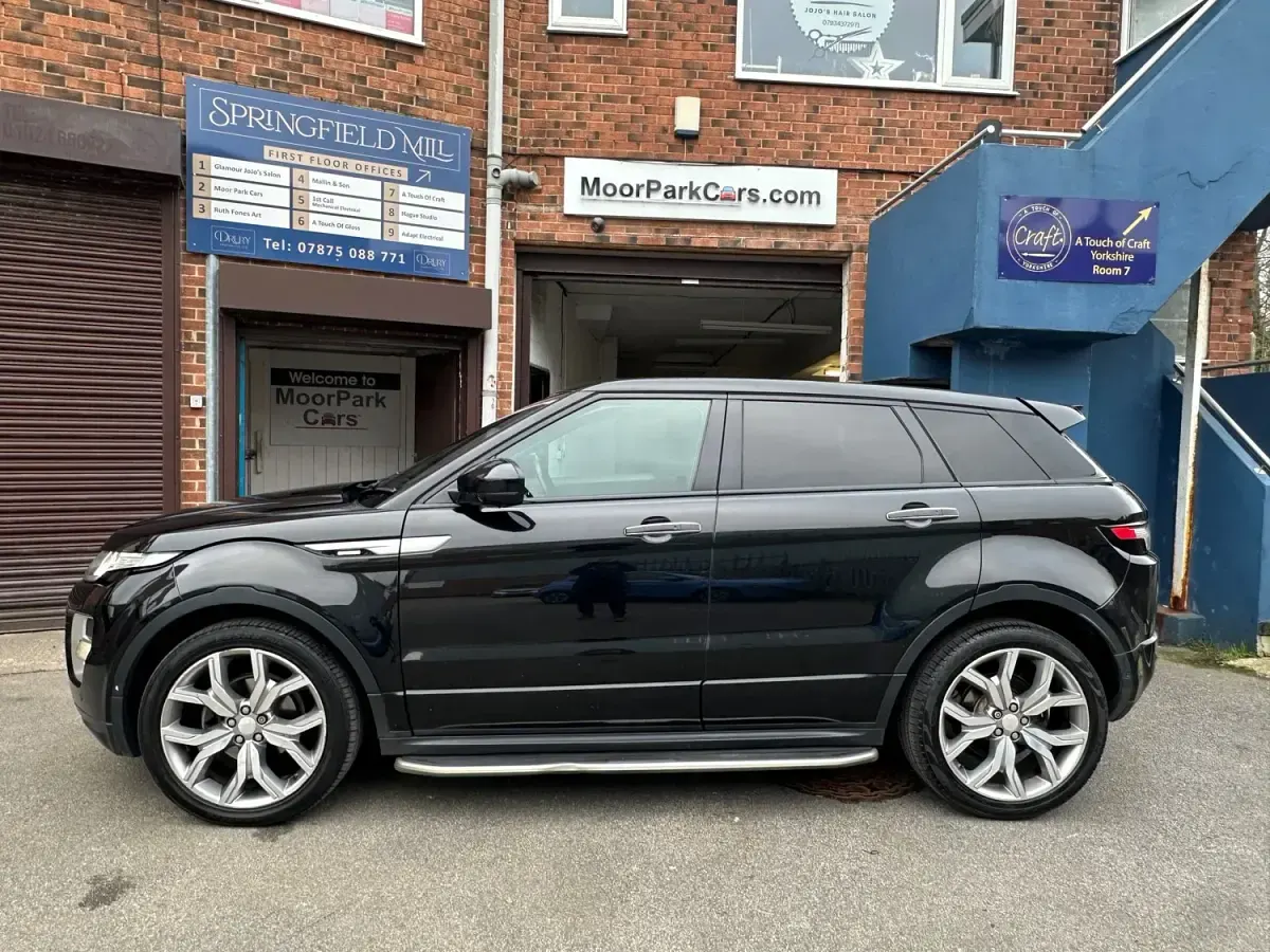 Käytetty Land Rover Range Rover evoque Autobiography 2014 Musta Katumaasturi