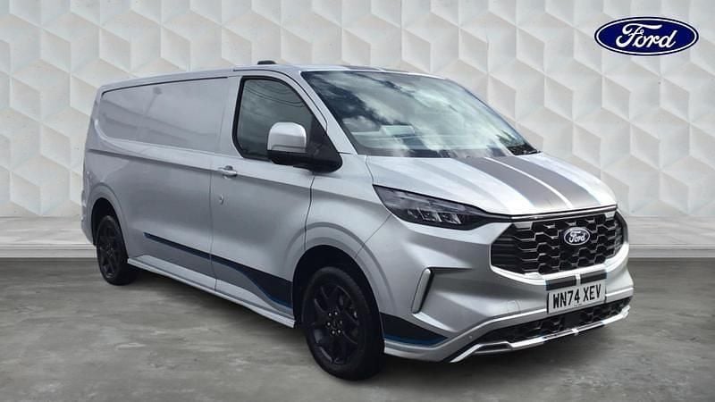 Moondust silver Used 2024 Ford Transit Custom Sport | £29,995 (Super price) - Image 1/4