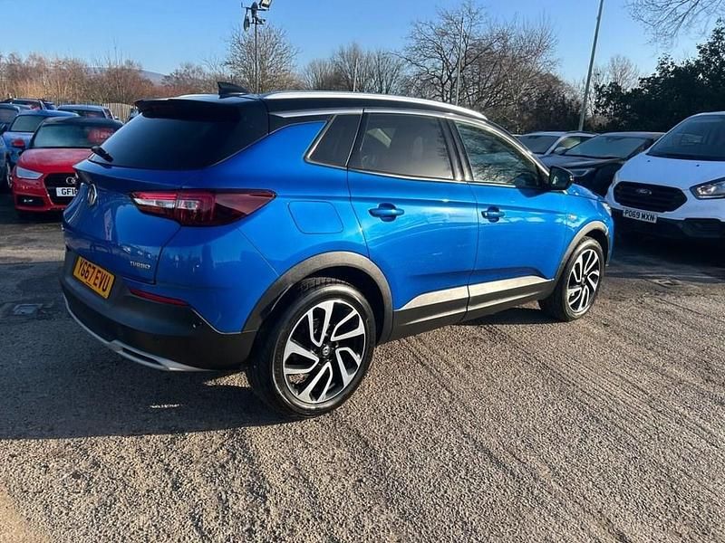 Used Vauxhall Grandland X Elite 130 HP (95 kW) 2018 Blue SUV