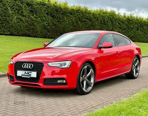 Used Audi A5 S-Line 2015 Red Coupe