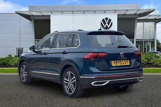 Used VW Tiguan Elegance 150 HP (110 kW) 2020 Blue SUV