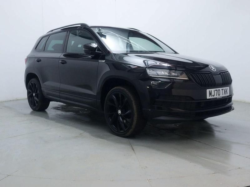 Used Skoda Karoq SportLine 150 HP (110 kW) 2020 Black SUV