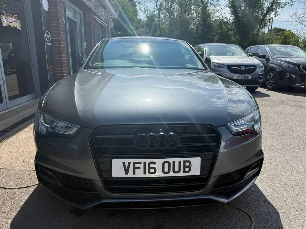 Used Audi A5 Black Edition 190 HP (139 kW) 2016 Grey Coupe