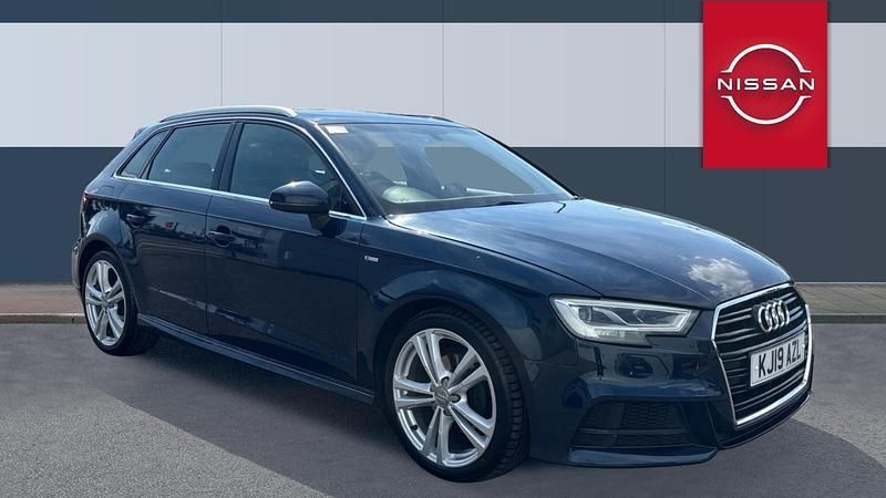 Blue Used 2019 Audi A3 S-Line Hatchback | £14,442 (Super price) - Image 1/3