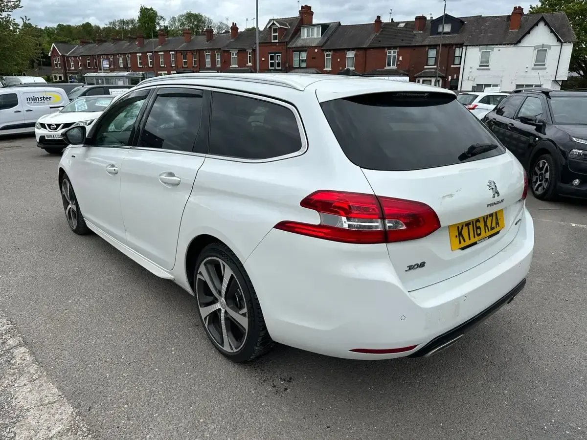 Second-hand Peugeot 308 SW GT-line 150 CP (110 kW) 2016 Alb Break