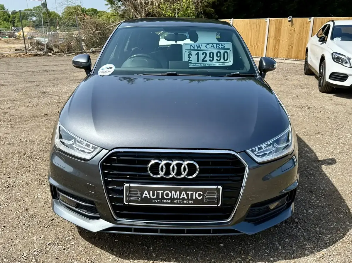 Used Audi A1 S-Line 123 HP (90 kW) 2018 Grey Hatchback
