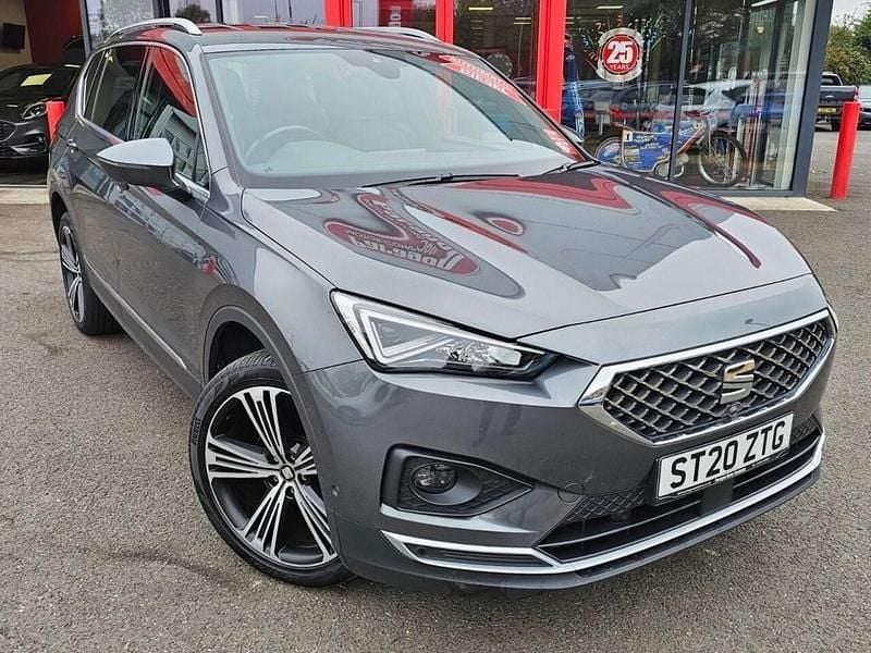 Grey Used 2020 Seat Tarraco 4Drive SUV | £20,995 (Fair price) - Image 1/4