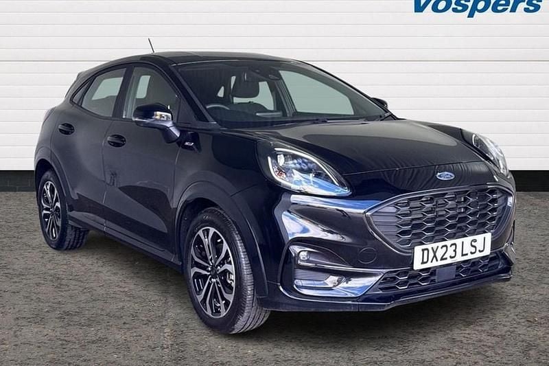 Black Used 2023 Ford Puma ST-Line SUV | £18,995 (Good price) - Image 1/1