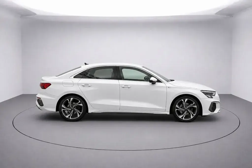 Used Audi A3 S-Line 150 HP (110 kW) 2024 White Sedan