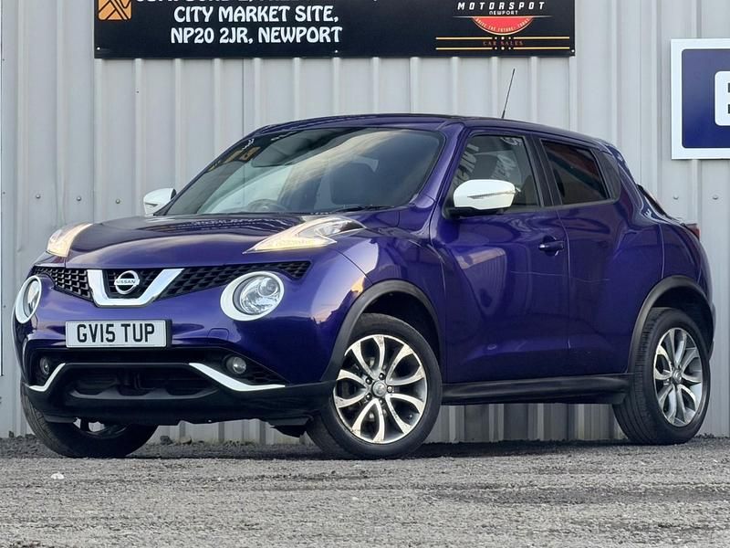 Usado Nissan Juke Tekna 117 HP (86 kW) 2015 Azul SUV