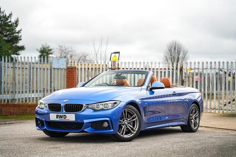 Used BMW 440 M Sport 2018 Blue Cabriolet