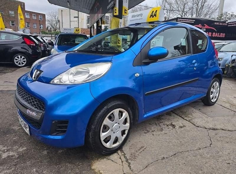 Used Peugeot 107 68 HP (50 kW) 2009 Blue Hatchback