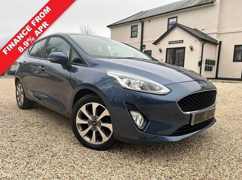 Used Ford Fiesta Trend 95 HP (69 kW) 2020 Blue Hatchback