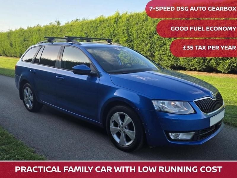 Blue Used 2016 Skoda Octavia SE L Estate | £8,495 (Fair price) - Image 1/3