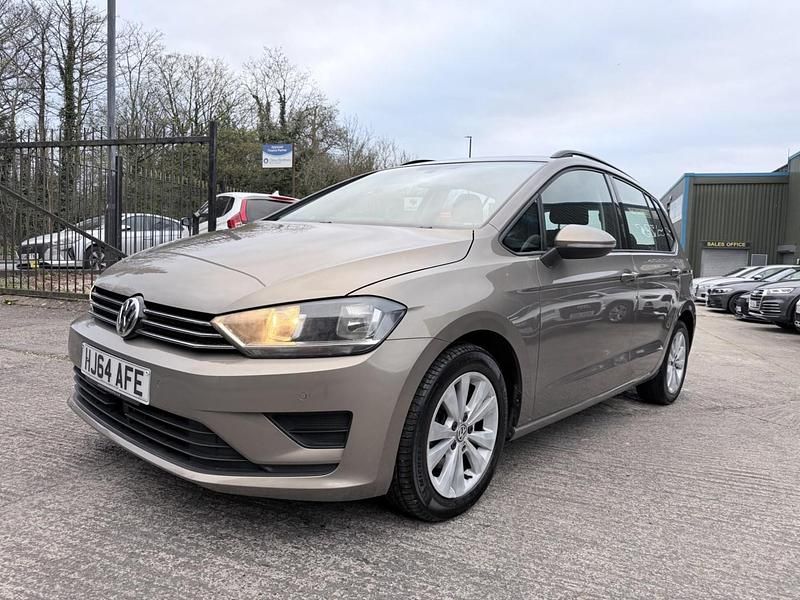 Used VW Golf Sportsvan SE 2014 Gold MPV