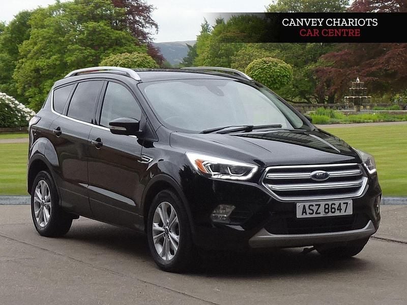Black Used 2017 Ford Kuga Titanium SUV | £6,200 (Good price) - Image 1/4