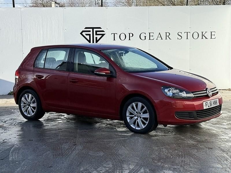 Red Used 2011 VW Golf VI Match Hatchback | £5,195 (Fair price) - Image 1/4