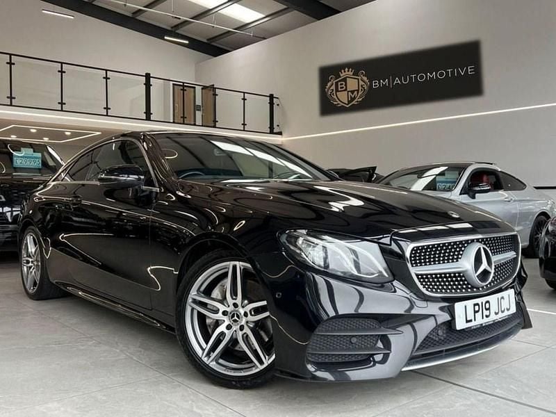 Black Used 2019 Mercedes E220 AMG line Coupe | £16,995 (Good price) - Image 1/4