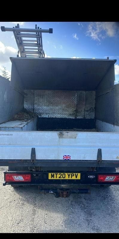 Used Ford Transit 170 HP (125 kW) 2020 White Cabriolet