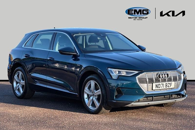 Blue Used 2021 Audi e-tron Business SUV | £19,195 (Fair price) - Image 1/3