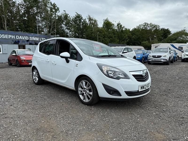 White Used 2012 Vauxhall Meriva Active MPV | £2,845 (Fair price) - Image 1/4